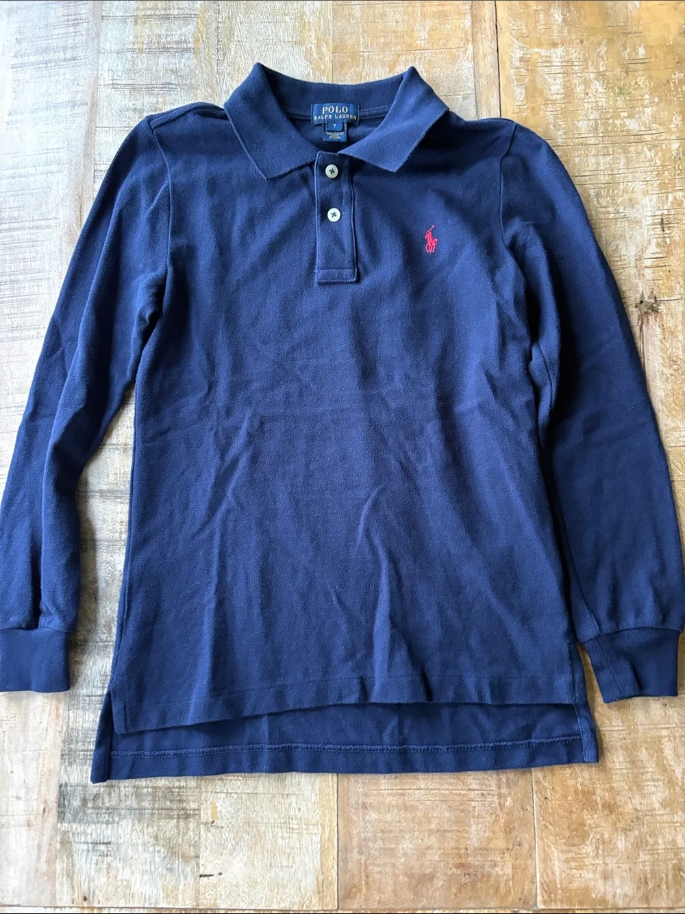 Ralph Lauren Boys Long-Sleeve Polo Shirts size 7/8